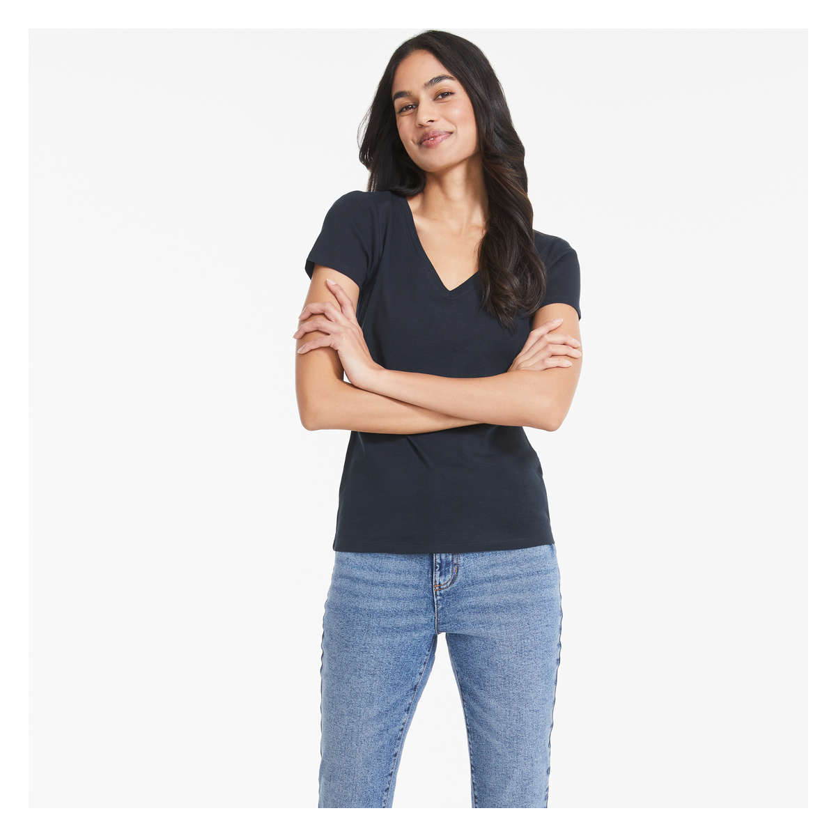 Tシャツ・カットソー [PONYTAIL] Joy Raglan Waffle T-shirts (Navy Flower) 160]フラワーモチーフプリントロンT(カットソー・Tシャツ